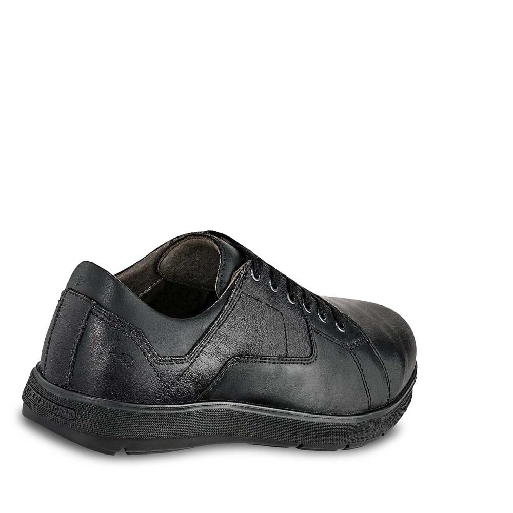 Red Wing Zero-G Lite CSA Safety Toe Men's Oxfords Shoes Black | ZA 194QMA